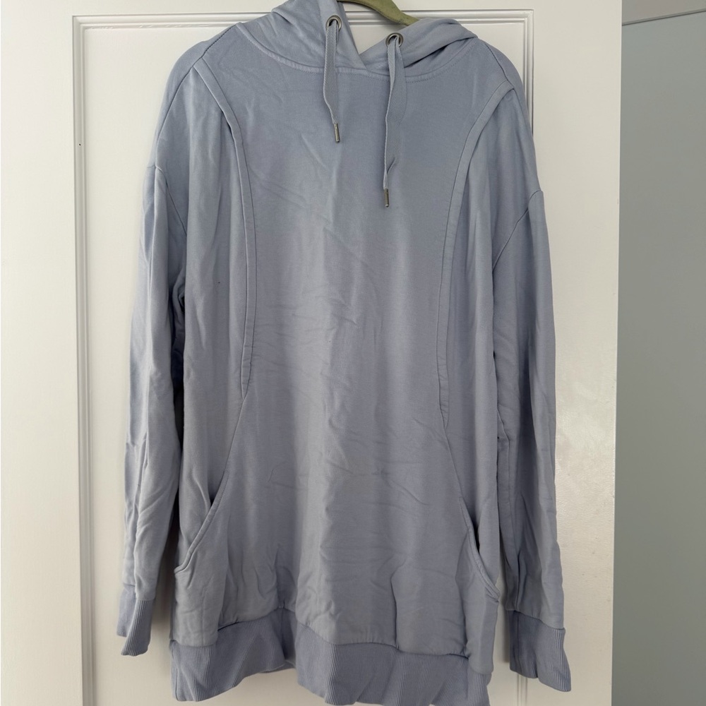 Seraphine Light Blue Breastfeeding Hoodie
